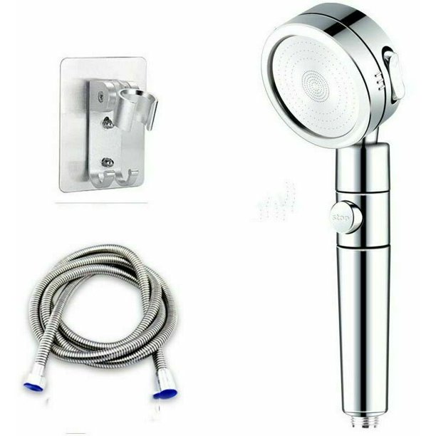 Aleko Economy Ducha antical con filtro de iones, ducha de alta presión con filtración de 3 capas, ducha de mano para ablandar agua dura, con filtro reemplazable adicional ACTIVE Biensenido a ACTIVE