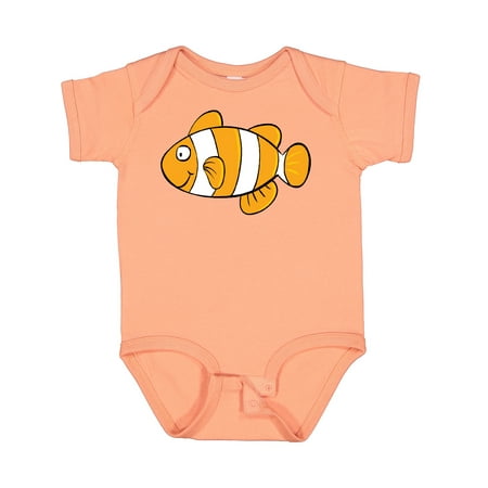 

Inktastic Clown Fish Illustration Gift Baby Boy or Baby Girl Bodysuit