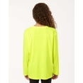 thumbnail image 3 of AllPro 48400Y Pro-Lock Youth Performance Long Sleeve T-Shirt-Neon Yellow-M, 3 of 6