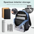 thumbnail image 5 of Aplkyhs Penguin School Backpack for Boys Girls Ages 6-18 Large Capacity Lightweight Water Resistant Ergonomic Padded Straps for Elementary Middle High School Back to School, 5 of 7