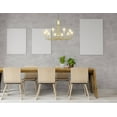 thumbnail image 2 of Vivio Lighting 10-Light Brushed Nickel Farmhouse Chandelier, 2 of 11