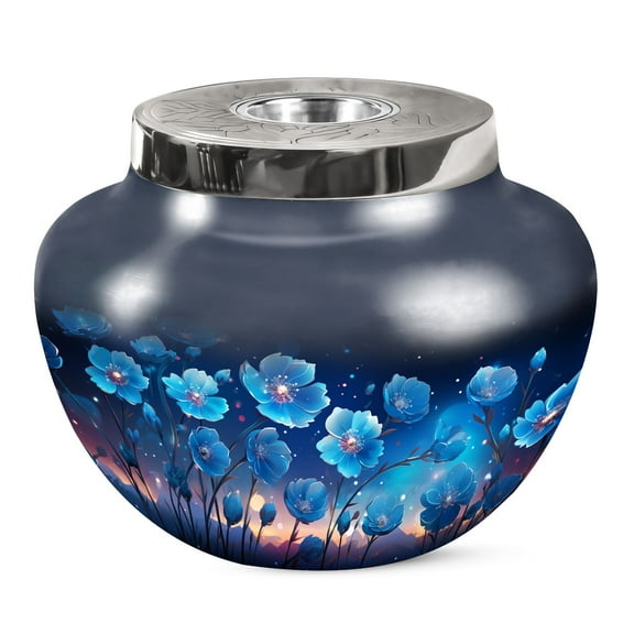 Flower Urns For Human Ashes Adult Man - Cremation Urn For Ashes For Women - Funeralature Urns For Human Ashes - adult cremation urns(Size - 10inch)