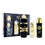 Asad by Lattafa, 3 Piece Gift Set for Men