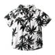 thumbnail image 1 of Odeerbi 6M-13Y Niños Camisa Hawaiana Verano Playa Camisas de Algodón Niños Blusa de Manga Corta Flor Tropical Camisa Estampada Ocio Tops, 1 of 9