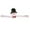 B, variant on TIELUTT Tree Top Hugger Santa Snowman Holiday Tree Top Decoration Tree Hugger Birch Sticks for Large Snowflakes for Hanging Thin Clear String for Hanging Large Baubles Staircase Garland Flocked