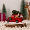 thumbnail image 2 of Adorno navideño de resina para coche o camión con luz LED, regalo de Navidad, 11 x 5 x 9 cm, 2 of 5