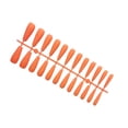 thumbnail image 1 of Puntas de uñas postizas Qarigey herramientas de manicura de súper ataúd reutilizables ABS Naranja amarillo TJP1170-Y1-B1, 1 of 6