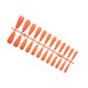 thumbnail image 2 of Jumpingount Extensión de uñas Herramientas de manicura de ataúd reutilizables Mujeres Parches completos Decorados Desmontable DIY Uñas Arte de uñas Naranja amarillo TJP1170-Y1-B1, 2 of 6