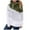 Army Green, variant on Sweatshirt for Women No Hood Fall Winter Loose Fit Hooded Long Sleeve Bubble Off the Shoulder Colorblock Leisure Cotton Hoodies Sweatshirts(Grey,M)