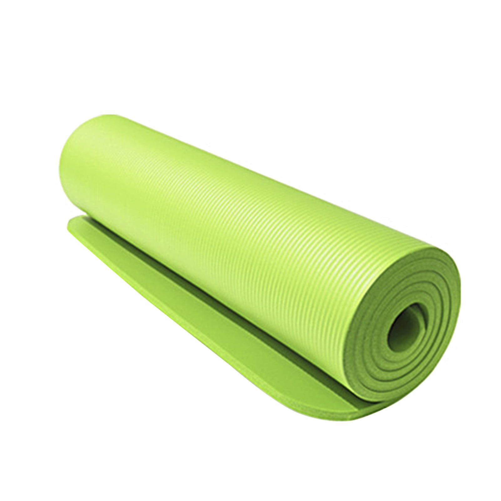 Yeacher Thickened Yoga Mat Multi-functional Yoga Mats 1830mm*610mm*10mm Green