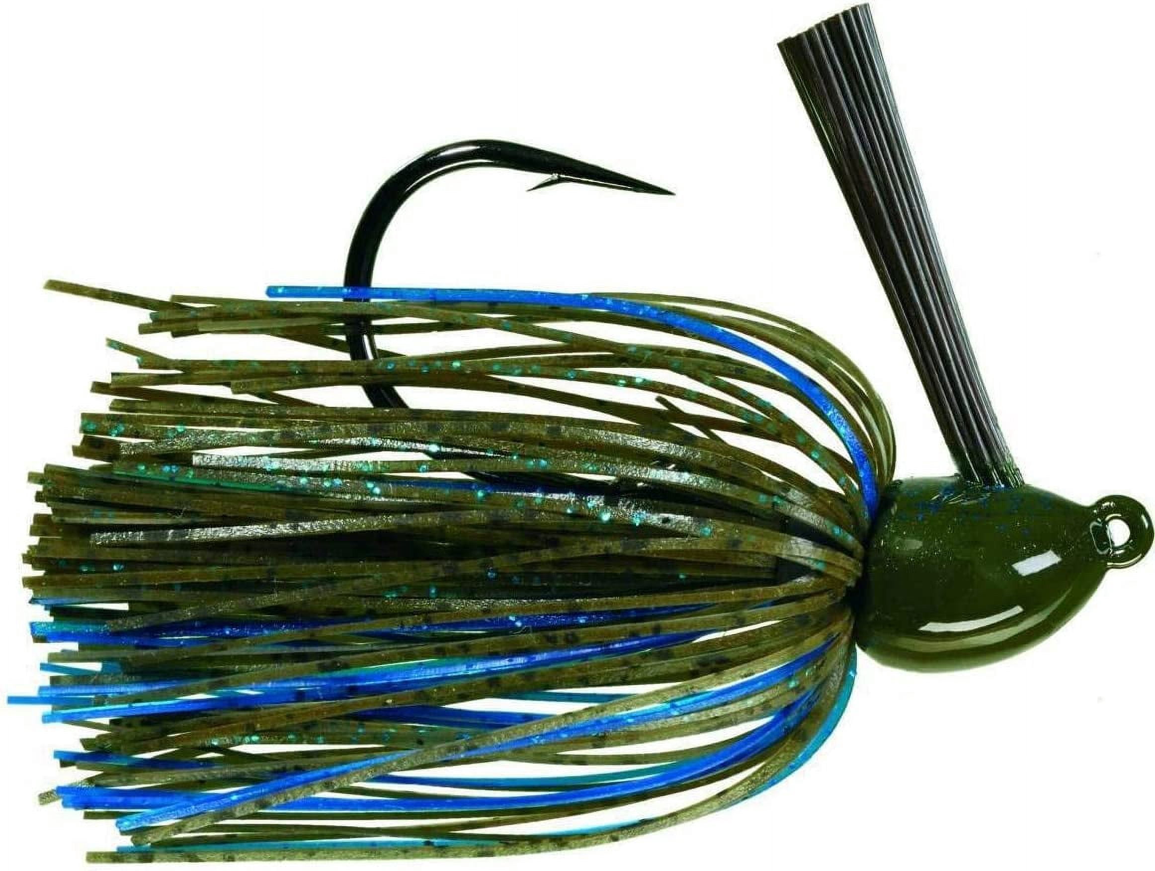 Strike King Hack Attack Jig 1/2oz Green Pumpkin Craw