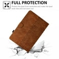 thumbnail image 5 of for Xiaomi Redmi Pad 2 11" Leather Case Embossed Rhombus Folio Cover, Auto Sleep/Wake, Non-slip Stand Support, Stylus Pen Card Slot, Soft TPU Shell, Screen Protector, 5 of 8