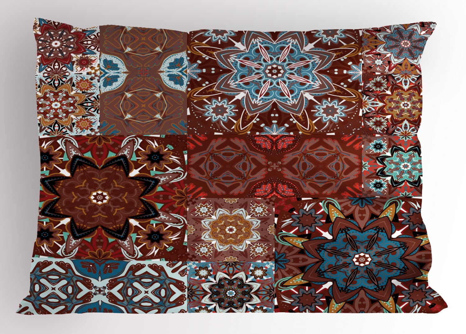 Victorian Pillow Sham Classic Victorian Floral Authentic Motives and