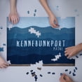thumbnail image 3 of Kennebunkport, Maine, Lake Depth (1000 Piece Puzzle, Size 19x27, Challenging Jigsaw Puzzle for Adults and Family, Made in USA), 3 of 4