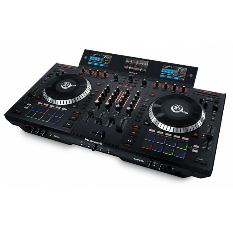 Numark NS7III Serato DJ Controller+Serato Software+Mackie Headphones+Samson Mic Numark NS7III Serato DJ Controller+Serato Software+Mackie Headphones+Samson Mic