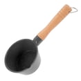 thumbnail image 4 of AURARMLET Small Cooking Sauce Pan Black Medical Stone Frying Food for Restaurant 1Pack, 4 of 5