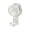 Clear, variant on Cross Floral Pocket Gift Pouch, Soft Polyester Exquisite Embroidery Religious Themed Collectible, Compact Portable for Gifting Home Church Decor Keepsake