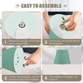 thumbnail image 5 of Green Blue Desk Lamp LED Table Nightstand Lamps with 3 Color Temperatures for Home Bedroom Living Room Decor 8x12, 5 of 8