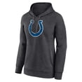 thumbnail image 2 of Women's Charcoal Indianapolis Colts Primary Logo Pullover Hoodie, 2 of 3