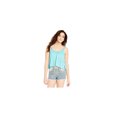 thumbnail image 1 of Aeropostale Womens High-Rise Shorty Casual Denim Shorts, Azul, 8, 1 of 3