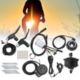 thumbnail image 4 of 36V 250W E-Bike Conversion Kit Noiseless Brushless Hub Motor Set With Display Meter For 24in 12G Wheel, 4 of 8
