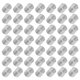 thumbnail image 1 of OULII 3000Ud Abrazaderas De Plata Para Bisutería Accesorios Resistentes Para Collares Pulseras Y Aretes, 1 of 8