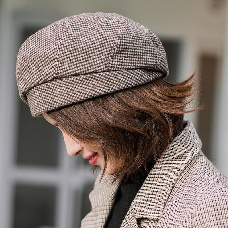 Women Winter Classic Beret Hat, Newsboy Cap Painter Hats  display picture 1