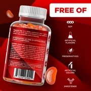 Vitamatic Sugar-Free Vitamin A 25000 IU Gummies, Natural Strawberry, 120 Count, 4.65 oz