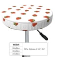 thumbnail image 4 of Vsdgher Hand Drawn Strawberry Print Stool Covers Round,Stretch Round Stool Covers Washable Stool Cushion Slipcover Elastic Chair Covers for 12-14 Inch Chair, 4 of 7