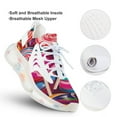 thumbnail image 3 of Sweets And Rainbow Lollipops Pattern Walking Shoes for Men Woman Lightweight Tennis Fashion Elastic Sports Shoes Cushion Basketball Shoes, 3 of 7