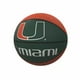 Logo 169-91MR-1 Brands Miami Répétant Logo Basket-Ball en Caoutchouc Mini-Taille – image 1 sur 1