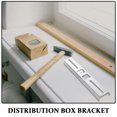 thumbnail image 2 of Miangastore Stainless Steel Pole Mount Bracket For Waterproof Electrical Enclosure Box Outdoor Junction Box Project Box Including Hardware 30cm Silver, 2 of 8
