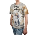 thumbnail image 4 of Happy Anniversary Manx Celebrates Wedding Love Family Party All Over Print 3D Shirt Unisex Merch Cat Lover Kitten Owner Gifts - 01015, 4 of 6
