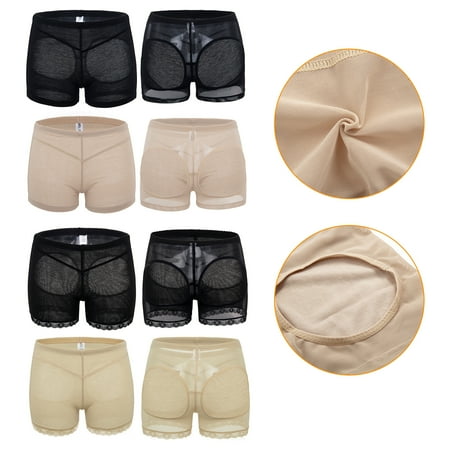 Women s Butt Lift Booster Booty Lifter Control Panty Shapewear Enhancer Booster Body Shaping  Beige  S