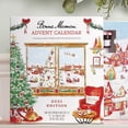 thumbnail image 2 of Bonne Maman 2021 Advent Calendar 24 Mini Fruit Spreads and Honey 24-10 oz Jars, 2 of 3