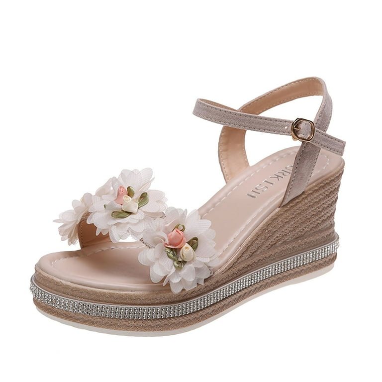 Wide width jeweled sandals cheap