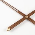 thumbnail image 1 of Spanish wall clock black walnut solid wood brass large torque large pointer minimalist living room creative light luxury style, 1 of 5
