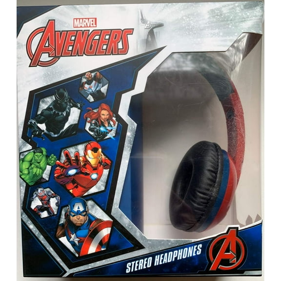 MARVEL AVENGERS Stereo Headphones! Foldable Headbands! HP-0393-AVENGER