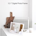 thumbnail image 4 of 12.1 Inch Digital Photo Frame 1280x800 Back-light Electronic Album (White), 4 of 6