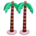 thumbnail image 2 of CAROOTU 90cm Inflatable Blow Up Hawaiian Tropical Palm Tree Beach Pool Party Decor Toy, 2 of 5