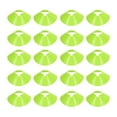 thumbnail image 2 of Cônes de Disque de Soccer, Couleur Vive Accessoires d'Entraînement Résistants à la Décoloration Marqueurs de Cône de Disque de Sport 20 Pcs PE pour Soccer Bleu,Vert,Rouge,Jaune, 2 of 8
