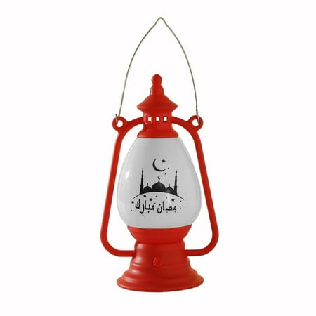 

Littleduckling Tealight Holder Ramadan Lantern Hanging Eid Mubarak Lamp Battery Operated Ramadan Lantern for Decoration Hanging Candle Lantern for Bar Home Patio Balcony