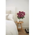 thumbnail image 3 of 4pcs Chrysanthemum Flowers Silk Mum Ball Fake Flowers Artificial Flower Branch Faux Flower Arrangement for Home office Kitchen Table Rustic Decor-Crimson Flower Artificial, 3 of 12
