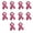 Pink, variant on 10pcs Fashion Ribbon Brooches Cancers Awareness Brooch Pin Ribbon Shape