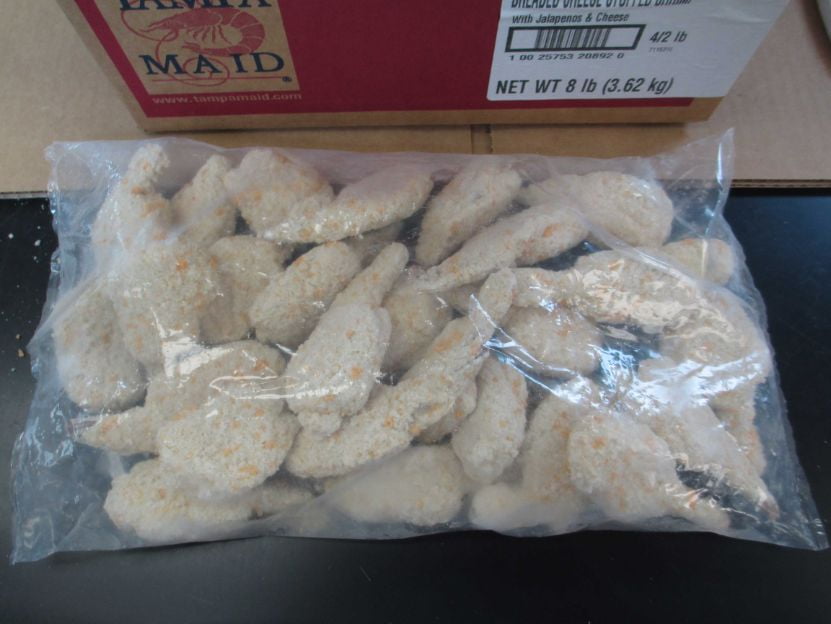 Tampa Maid Diced Jalapeno and Cheese Shrimp Jammer 16/18, 2 Pound 4