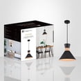thumbnail image 3 of Xtricity - Pendant Light, Width 12.9 '', From the Foster Collection, Black, 3 of 3