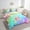 Multicolor, variant on Erosebridal Princess Mermaid Bedding Twin Size, Rainbow Fish Scale Comforter Sets with Sheets, Ocean Animal Duvet Set, Lightweight Room Decor, Reversible 7-Piece