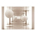 thumbnail image 2 of Tiptophomedecor Peel and Stick 3D Illusion Wallpaper Wall Mural - Corridor To The Future - Removable Wall Decals, 2 of 3