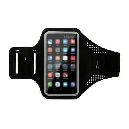 

Running Phone Holder Armband Cell Phone Sports Arm Bands for Women Men Runners Jogging Walking Exercise & Gym Workout. Strap Extension & Key Pocket.，black