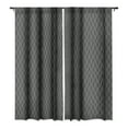 thumbnail image 1 of Society6 Heather Dutton Fuge Slate Single Panel Room Darkening Window Curtain 50" x 84", 1 of 1
